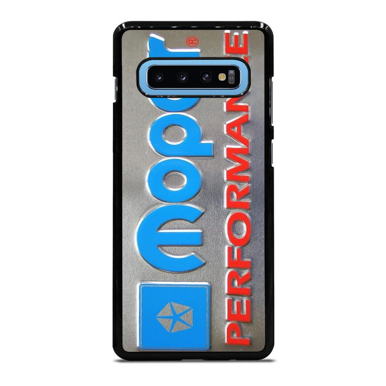 MOPAR PERFORMANCE PLATE Samsung Galaxy S10 Plus Case Cover