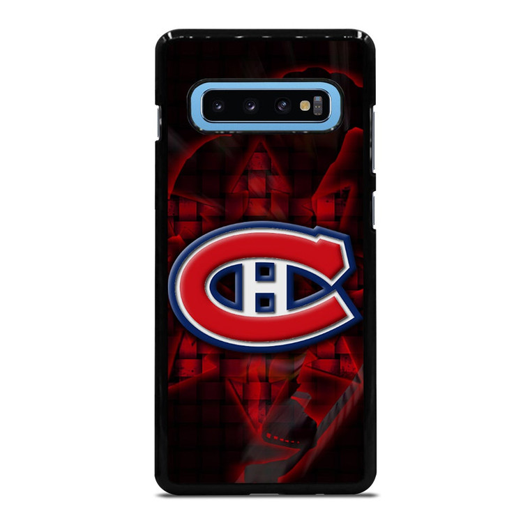 MONTREAL CANADIENS RED GLOW SYMBOL Samsung Galaxy S10 Plus Case Cover