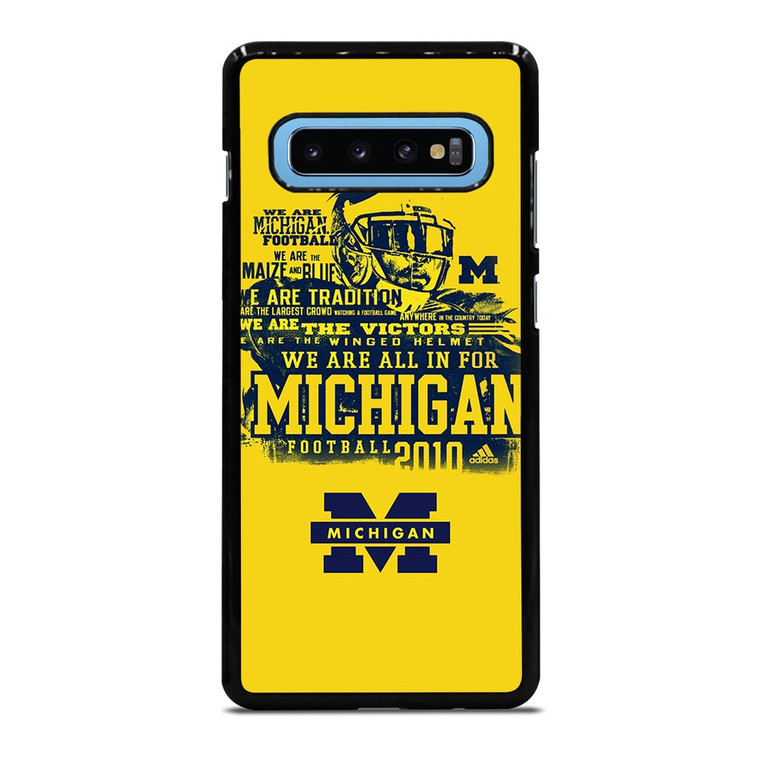 MICHIGAN WOLVERINES QUOTE NFL Samsung Galaxy S10 Plus Case Cover
