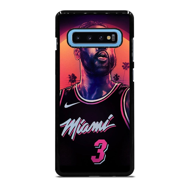 MIAMI HEAT DWYANE WADE 3 NBA Samsung Galaxy S10 Plus Case Cover
