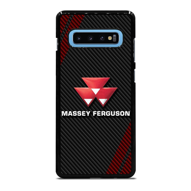 MASSEY FERGUSON CARBON LOGO Samsung Galaxy S10 Plus Case Cover