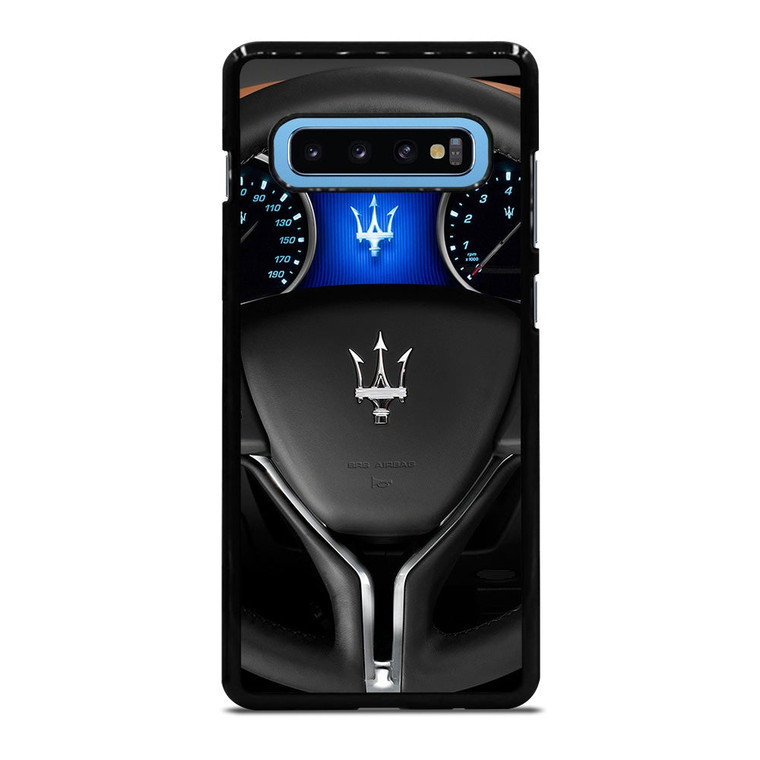MASERATI STEERING WHEEL LOGO Samsung Galaxy S10 Plus Case Cover