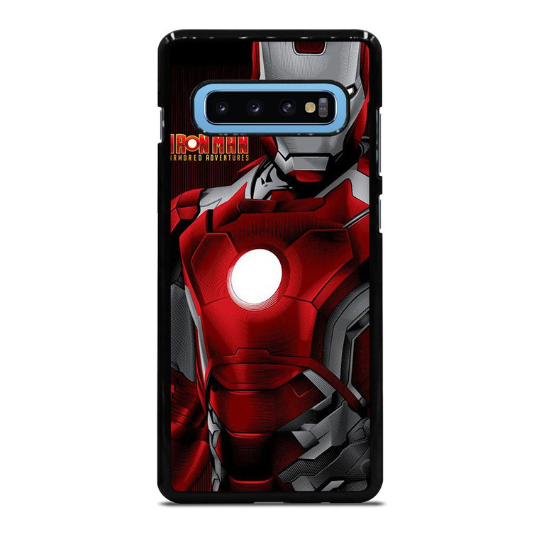 MARVEL IRONMAN STRAIGHT POTRAIT LINE Samsung Galaxy S10 Plus Case Cover