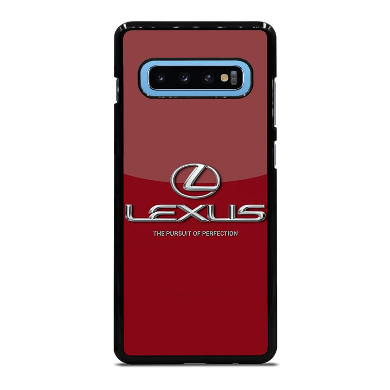 LEXUS THE PURSUIT OF PERFECTION EMBLEM Samsung Galaxy S10 Plus Case Cover