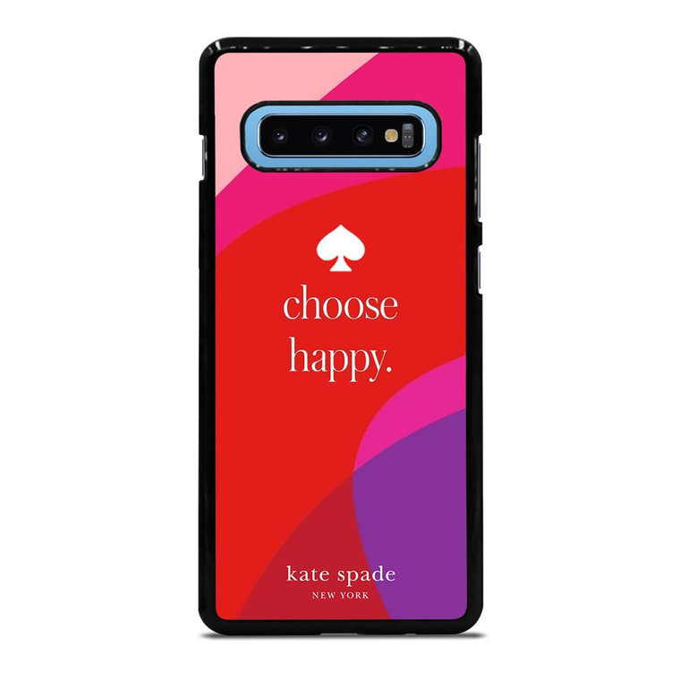 KATE SPADE CHOOSE HAPPY Samsung Galaxy S10 Plus Case Cover