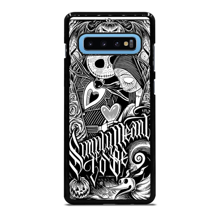 JACK AND SALLY NIGHTMARE BEFORE CHRISTMAS Samsung Galaxy S10 Plus Case Cover