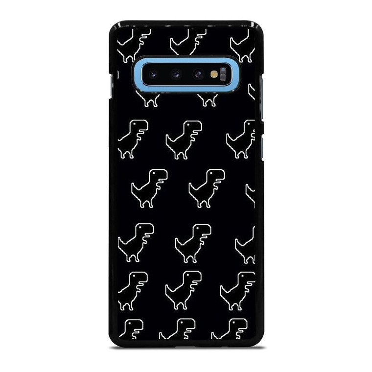 INTERNET ERROR DINOSAUR PATTERN Samsung Galaxy S10 Plus Case Cover