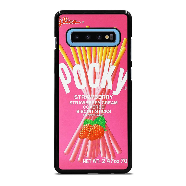 GLICO POCKY STRAWBERRY Samsung Galaxy S10 Plus Case Cover