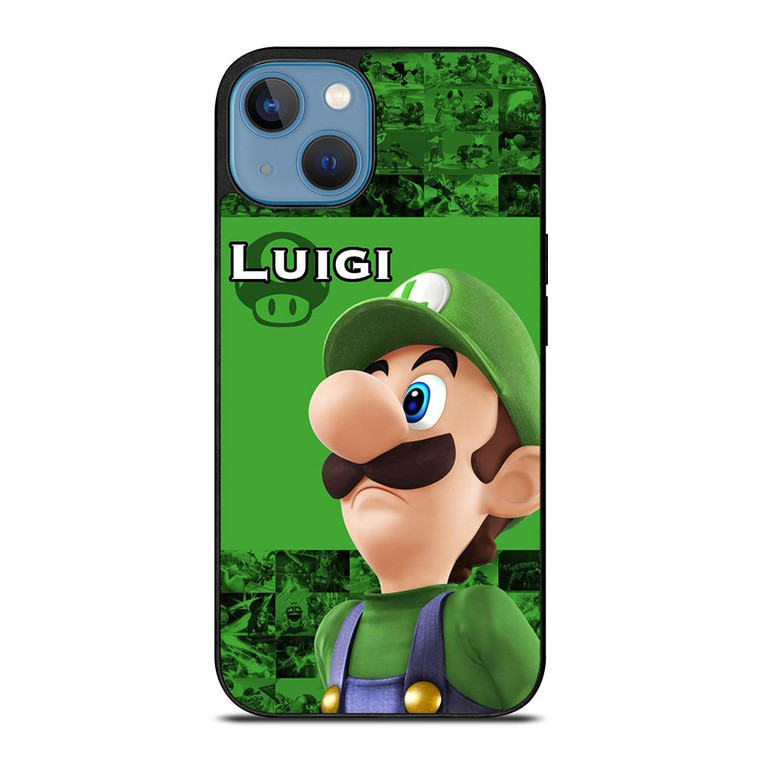 LUIGI SUPER MARIO iPhone 13 Case Cover
