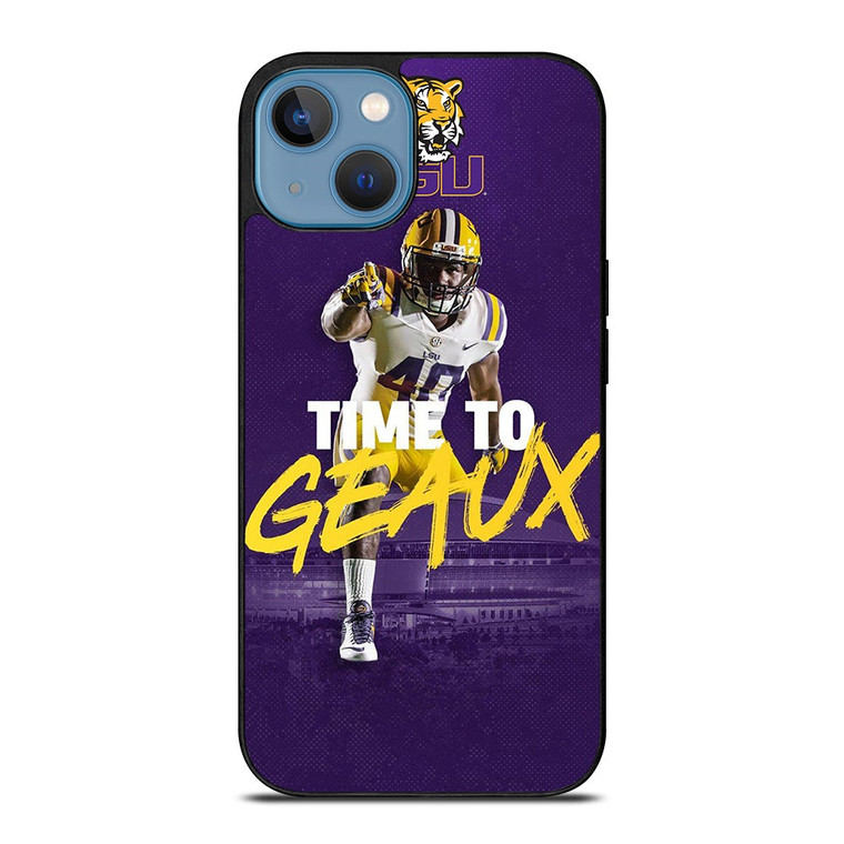 LSU TIGERS TIME TO GEAUX iPhone 13 Case Cover