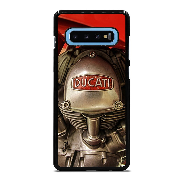 DUCATI ENGINE LOGO RETRO Samsung Galaxy S10 Plus Case Cover