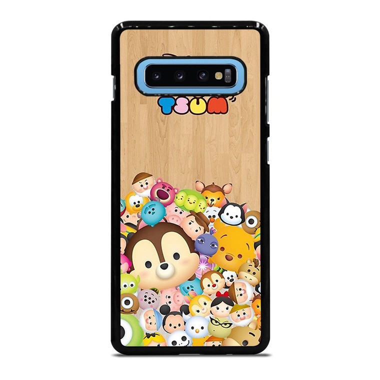 DISNEY TSUM TSUM WOODEN Samsung Galaxy S10 Plus Case Cover