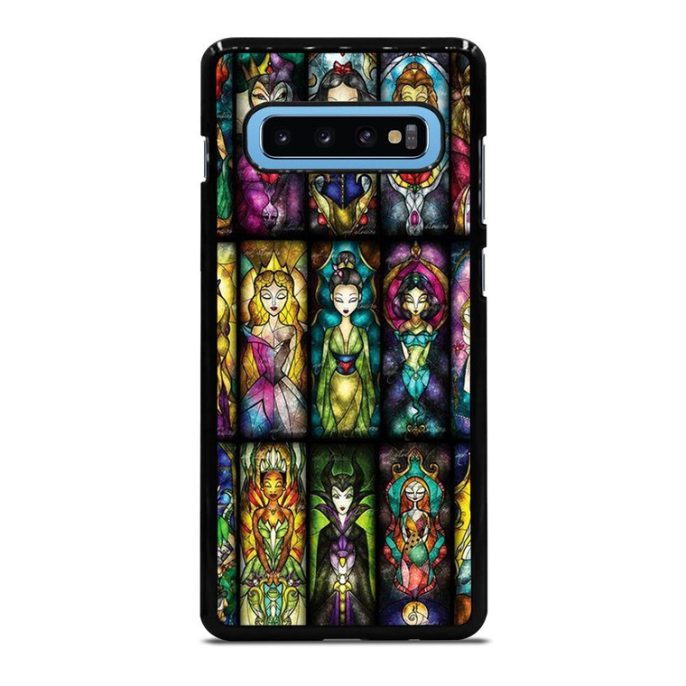 DISNEY PRINCESS STAINED GLASS Samsung Galaxy S10 Plus Case Cover