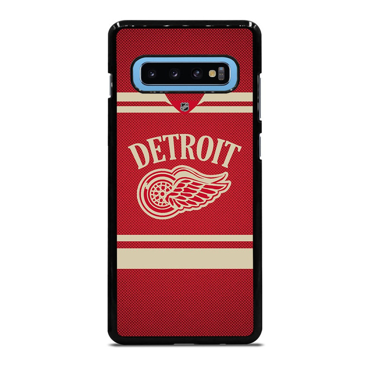 DETROIT RED WINGS NHL JERSEY Samsung Galaxy S10 Plus Case Cover