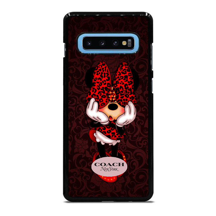 COACH MINNIE MOUSE NEW YORK Samsung Galaxy S10 Plus Case Cover