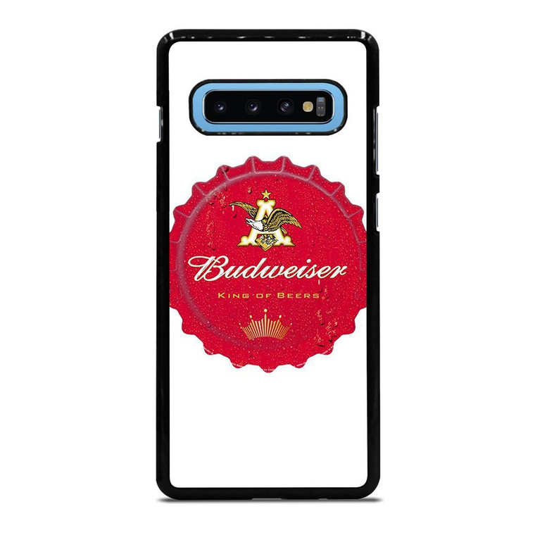 BUDWEISER BEER BOTTLE CAP Samsung Galaxy S10 Plus Case Cover