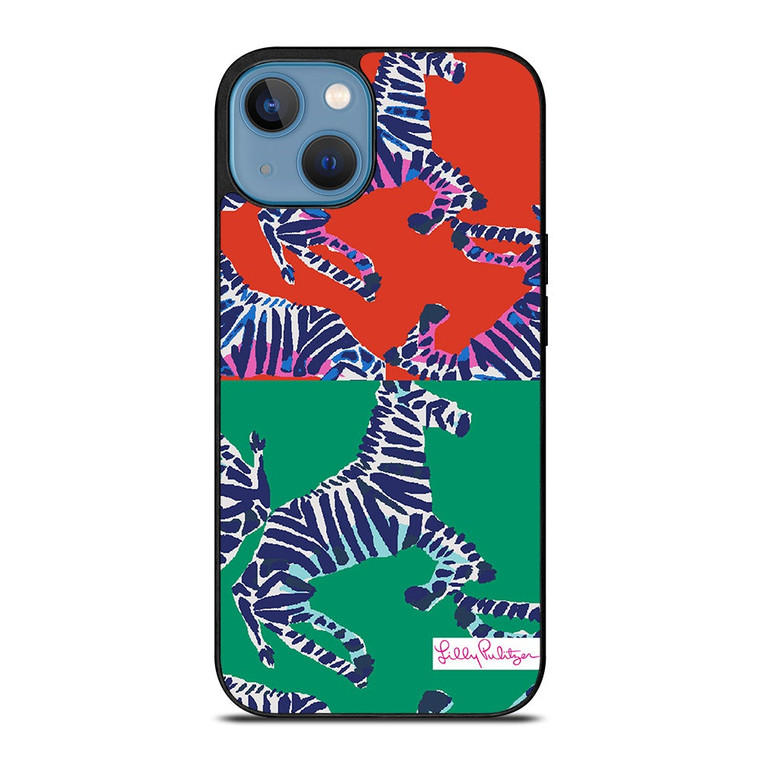 LILLY PULITZER ZEBRA iPhone 13 Case Cover