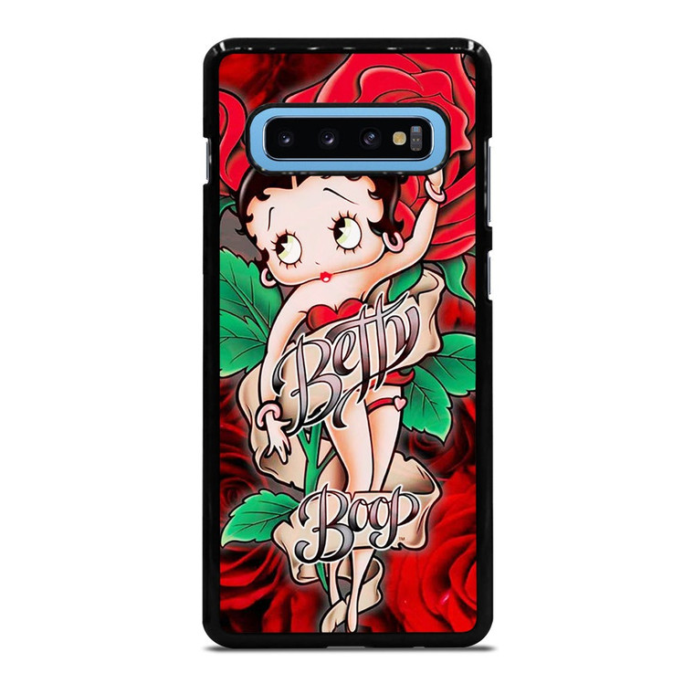 BETTY BOOP FLORAL Samsung Galaxy S10 Plus Case Cover