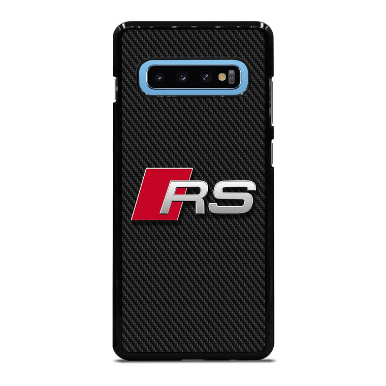 AUDI RS CARBON LOGO Samsung Galaxy S10 Plus Case Cover