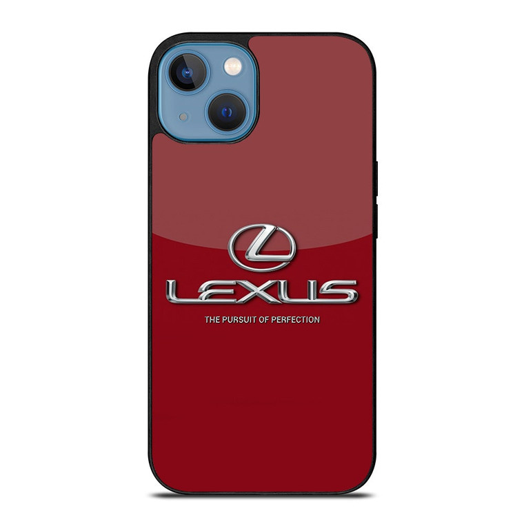 LEXUS THE PURSUIT OF PERFECTION EMBLEM iPhone 13 Case Cover