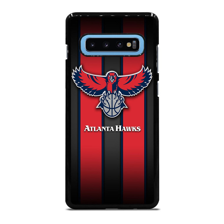 ATLANTA HAWKS STRIPE LOGO Samsung Galaxy S10 Plus Case Cover