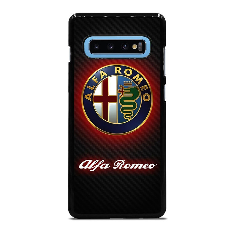 ALFA ROMEO RED CARBON LOGO Samsung Galaxy S10 Plus Case Cover