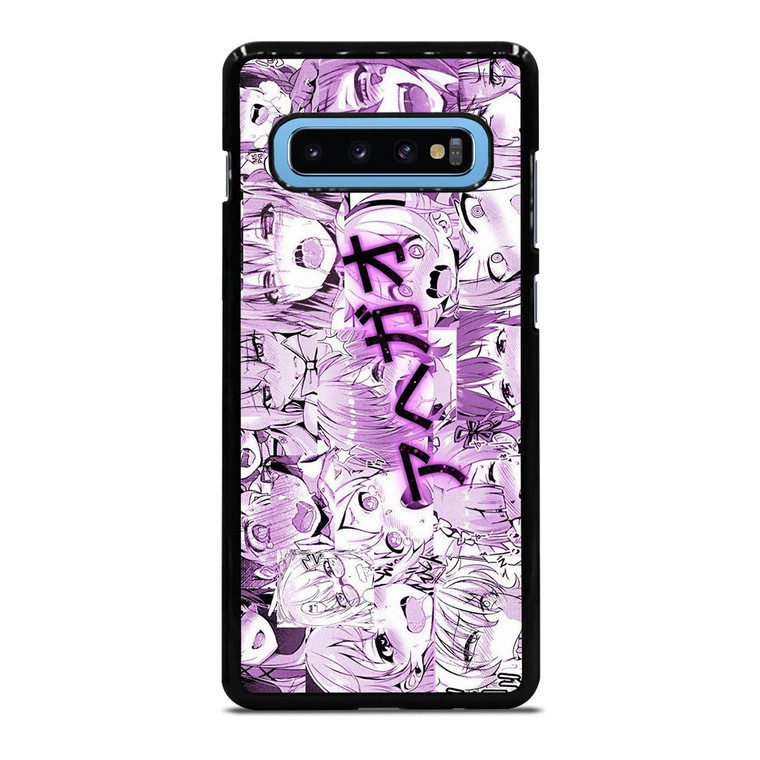 AHEGAO ANIME FACE Samsung Galaxy S10 Plus Case Cover