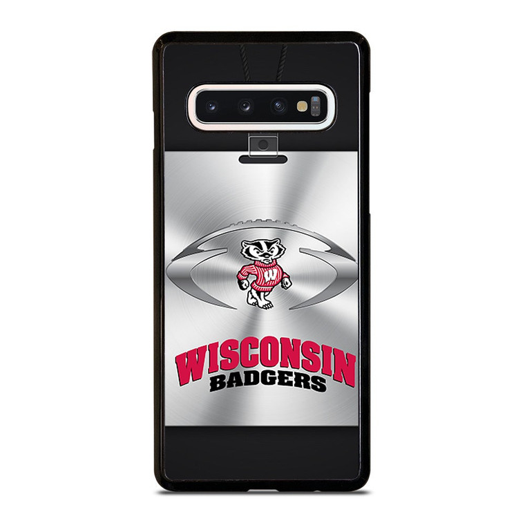 WISCONSIN BADGER NFL Samsung Galaxy S10 Case Cover