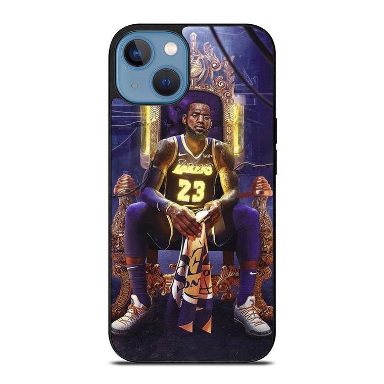 LEBRON JAMES LAKERS KING iPhone 13 Case Cover