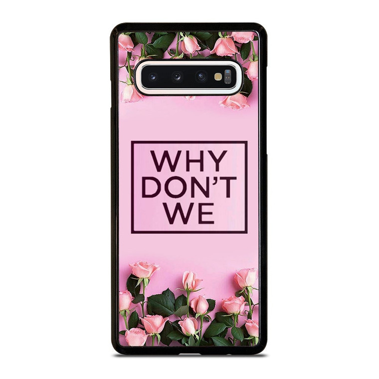 WHY DONT WE PINK FLOWER Samsung Galaxy S10 Case Cover