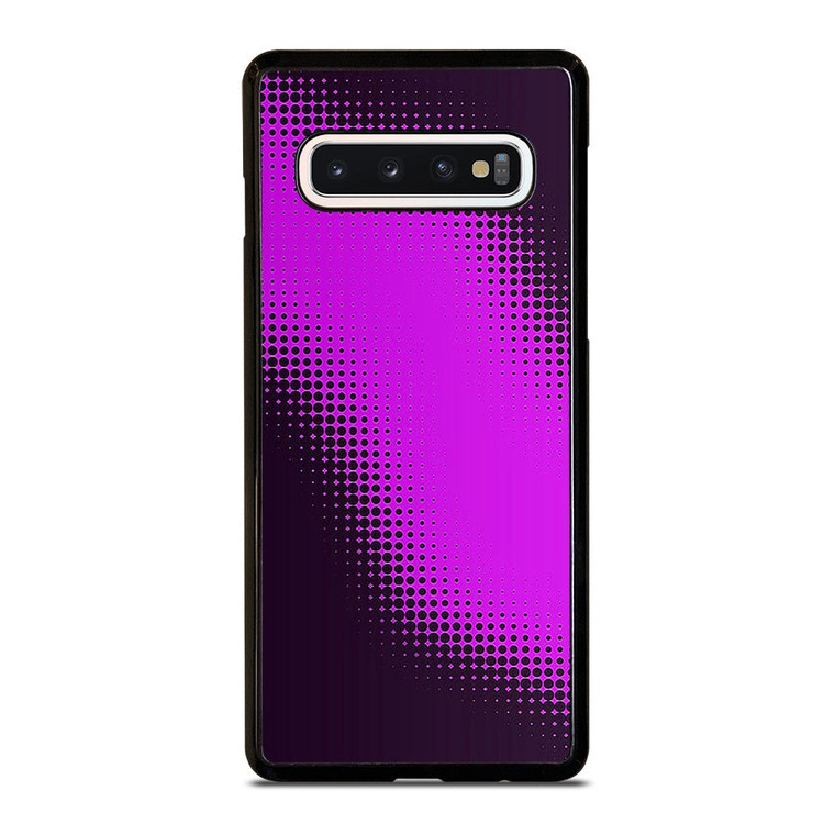 VIOLET HALFTONE PATTERN Samsung Galaxy S10 Case Cover