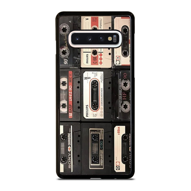 VINTAGE MIXTAPE COLLAGE Samsung Galaxy S10 Case Cover