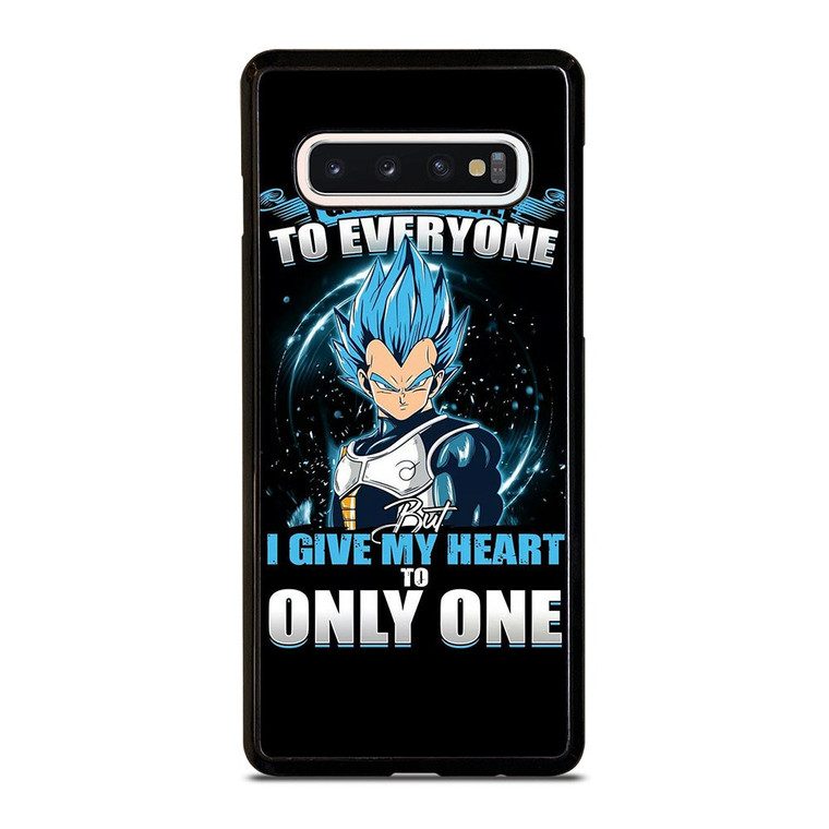 VEGETA QUOTE DRAGON BALL ANIME Samsung Galaxy S10 Case Cover