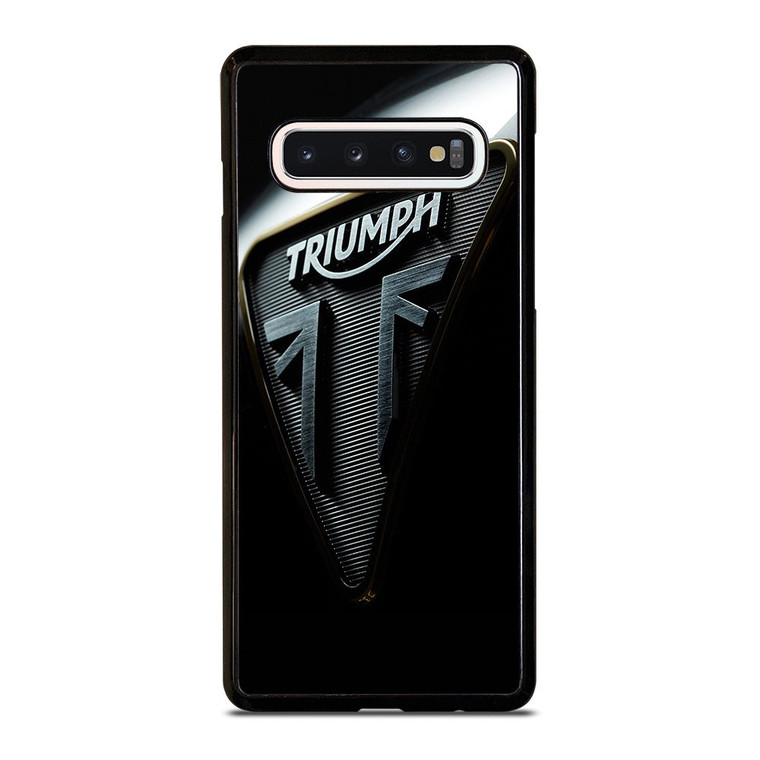 TRIUMPH MOTORCYCLE EMBLEM Samsung Galaxy S10 Case Cover
