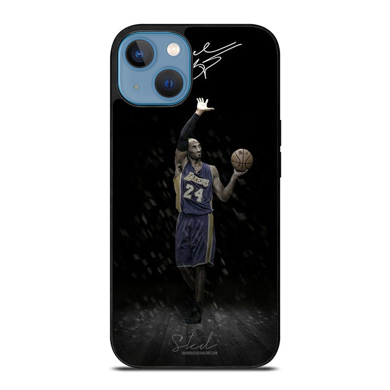 LA LAKERS KOBE BRYANT SIGNATURE 2 iPhone 13 Case Cover