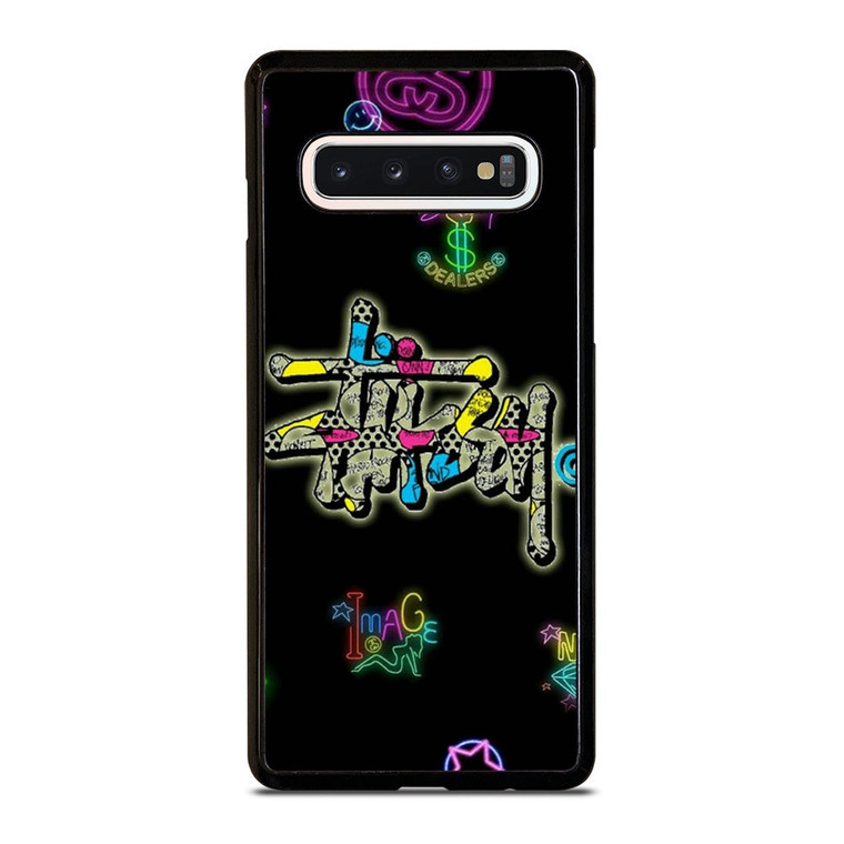 STUSSY LOGO COLOR FULL Samsung Galaxy S10 Case Cover