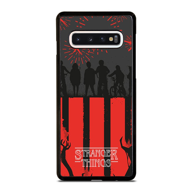 STRANGER THINGS SILHOUETTE Samsung Galaxy S10 Case Cover