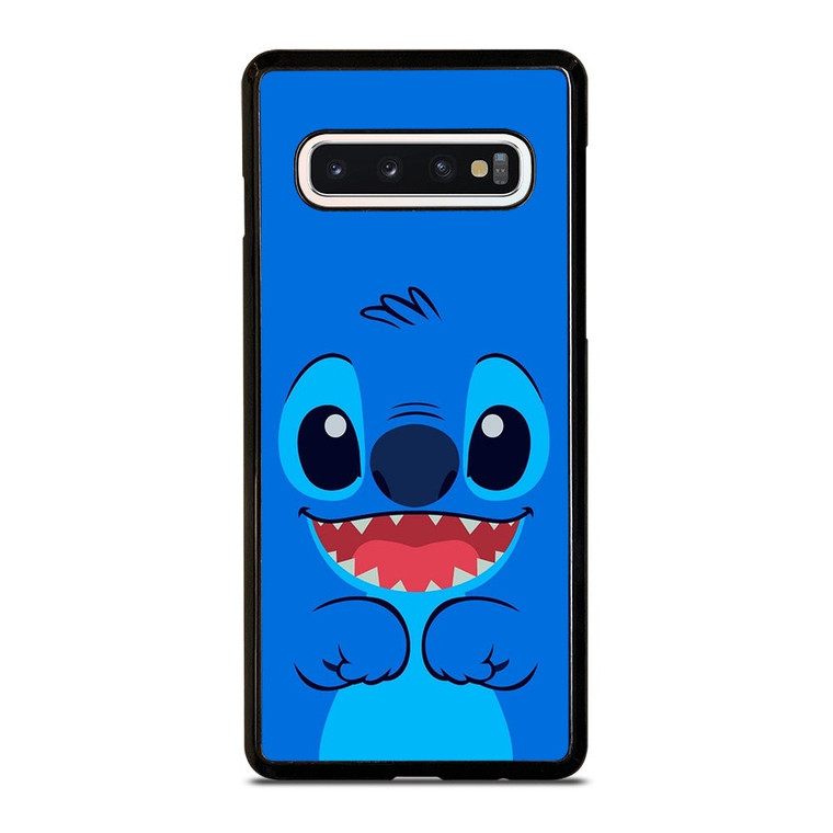 STITCH BLUE CARTOON CHARACTER Samsung Galaxy S10 Case Cover STITCH BLUE CARTOON CHARACTER Samsung Galaxy S10 Case Cover