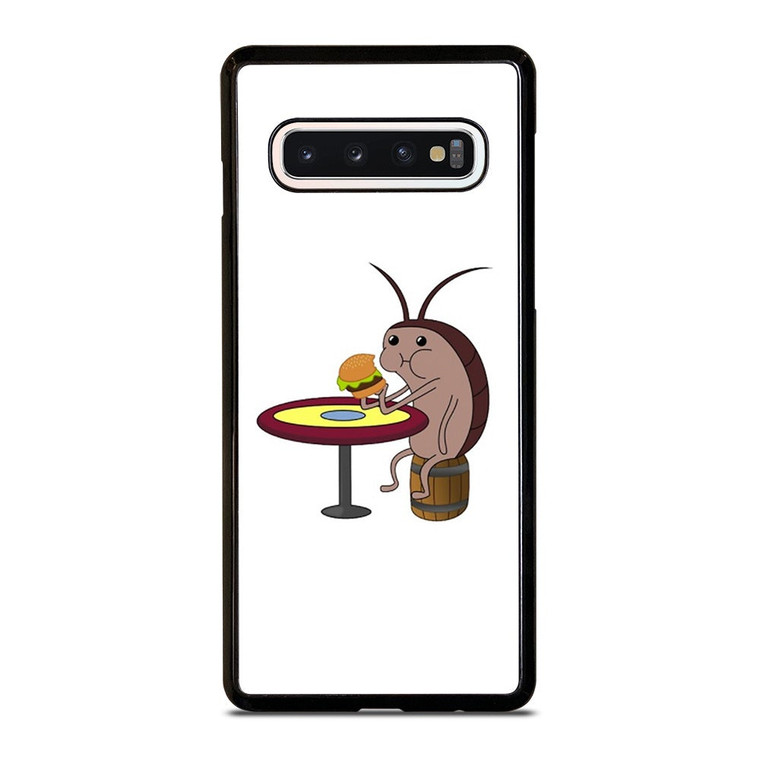SPONGEBOB COCKROACH EAT PATTY Samsung Galaxy S10 Case Cover
