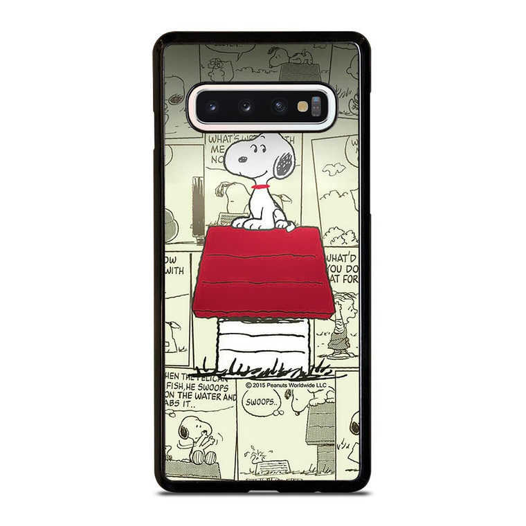 SNOOPY COMIC Samsung Galaxy S10 Case Cover