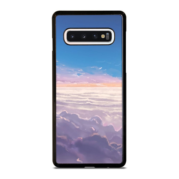 SKY ANIME BLUE Samsung Galaxy S10 Case Cover