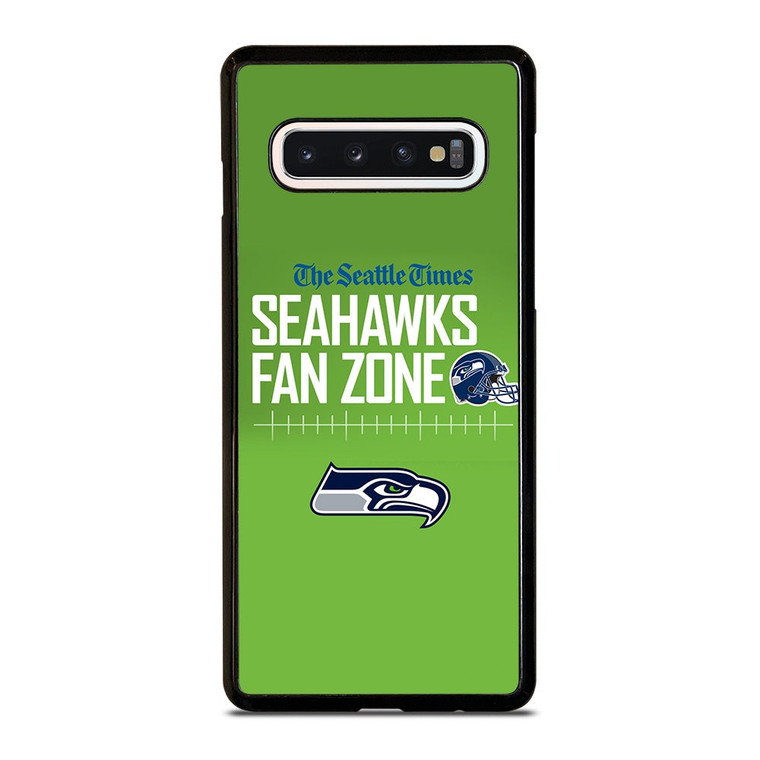 SEATTLE SEAHAWKS FANS ZONE Samsung Galaxy S10 Case Cover