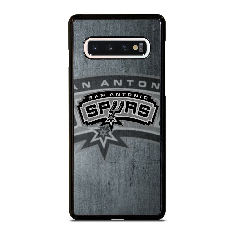SAN ANTONIO SPURS METAL LOGO Samsung Galaxy S10 Case Cover