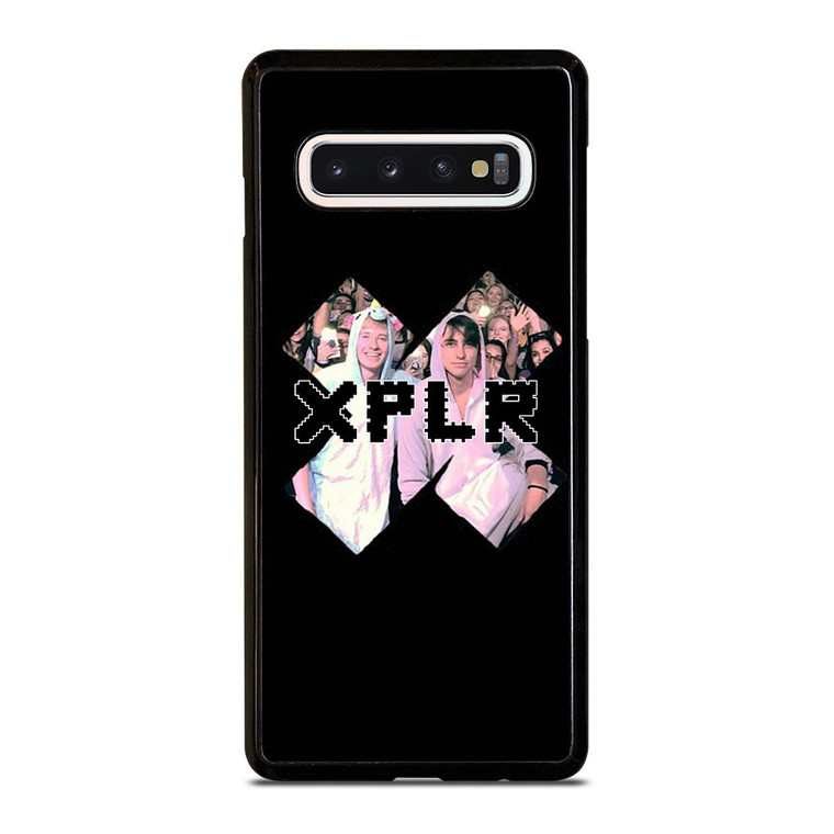 SAM AND COLBY XPLR LOGO Samsung Galaxy S10 Case Cover