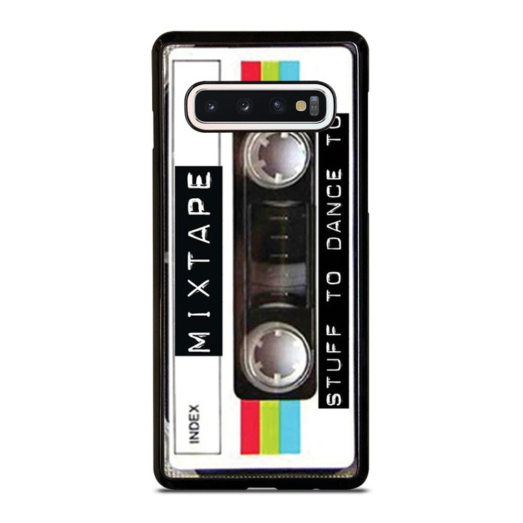 RETRO CLEAR MIXTAPE Samsung Galaxy S10 Case Cover
