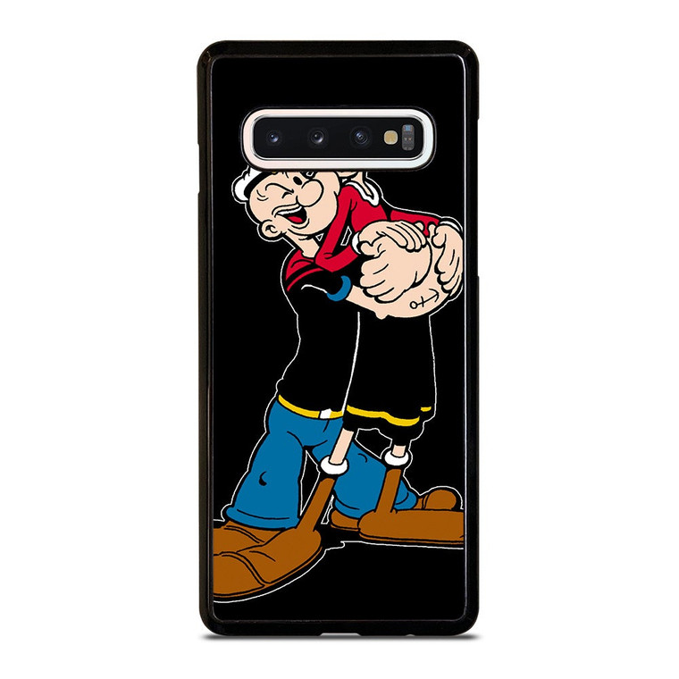 POPEYE AND OLIVE CARTOON Samsung Galaxy S10 Case Cover