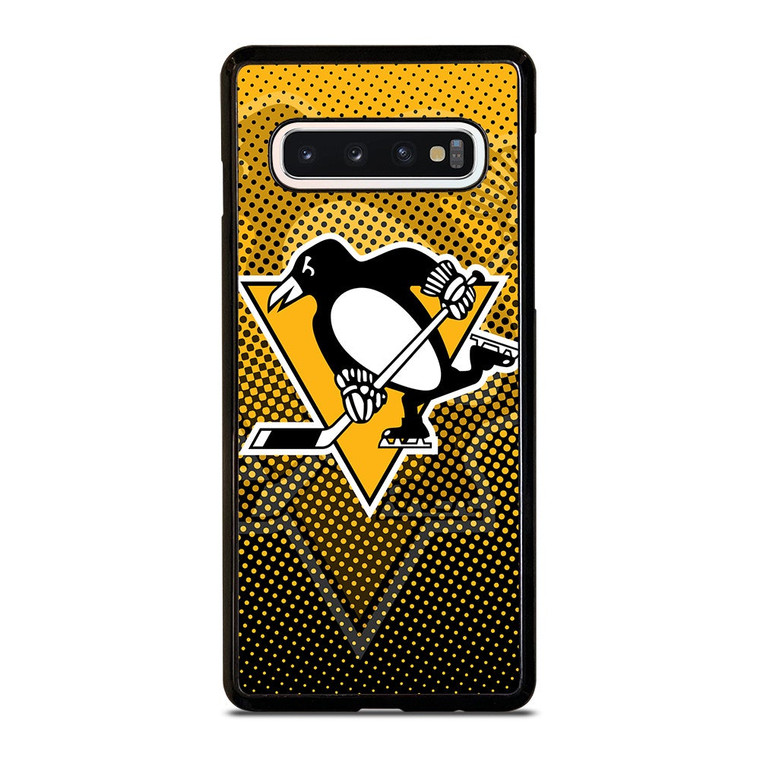 PITTSBURGH PENGUINS NHL HALFTONE Samsung Galaxy S10 Case Cover