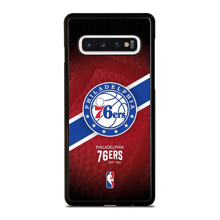 PHILADELPHIA 76ERS NBA TEAM LOGO Samsung Galaxy S10 Case Cover