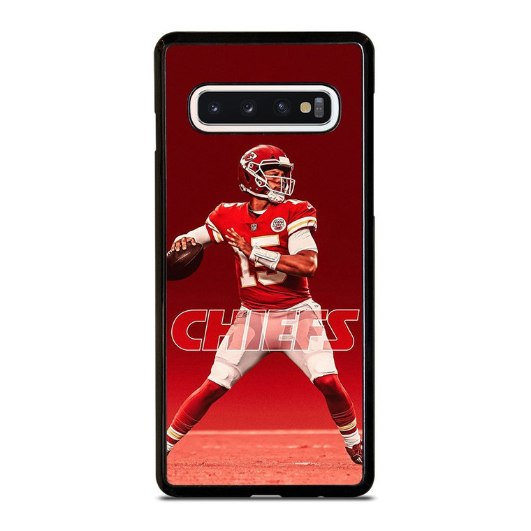 PATRICK MAHOMES KANSAS CITY CHIEFS 15 Samsung Galaxy S10 Case Cover