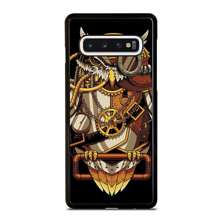 OWL STEAMPUNK Samsung Galaxy S10 Case Cover